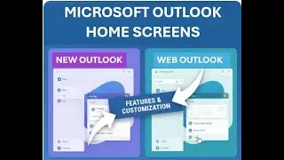 Учебное пособие по новому и веб-приложению Microsoft Outlook: функции главного экрана, советы и н...