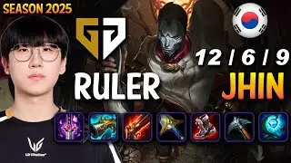 GEN Ruler JHIN vs MISS FORTUNE ADC - Patch 15.5 KR Ranked | lolrec