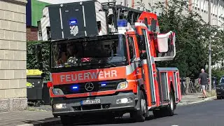 [Reserve-DLK + neues NEF] L&ouml;schzug mit neuem NEF BF Braunschweig FW 1