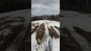 It&rsquo;s that time of year! Thin cover on the East Coast #skitheeast #skiing #gopro #maine #ski