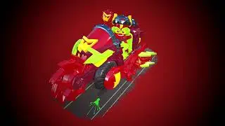 Superthings Kazoom Power Kid Fury Combat Vehicle Concept