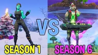The Evolution of Fortnite Dances! (Season 1 - Season 6) Taste of Nostalgia...