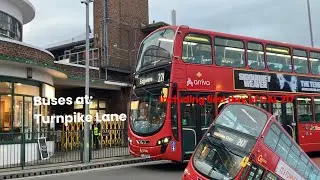Buses at: Turnpike Lane (16/11/24) Including first day of Go Ahead 217