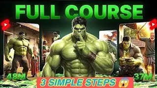 How To Create Perfect HULK Ai Videos | Like Hulk Badmash AI | ai video kaise banaye 🤑