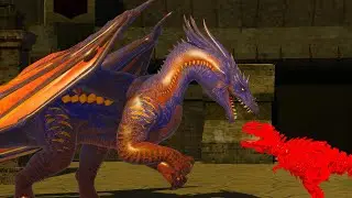 Color Trex Dinos vs Element Dragon Epic Battle Dinosaur Fights  Jurassic World Dinosaurs Videos