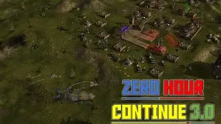 Zero Hour Continue V3.0 - China Infantry Gen  / Hard Ai - The Big Green Blimp