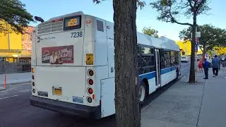 MTA NYCT Bus: 2015 New Flyer XD40 Xcelsior #7238 on the Q59 @ Queens Blvd/Hoffman Dr | 08/30/25