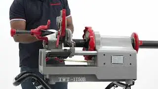 How to Use Threading Pipe Machine? | Step-by-Step Tutorial | Threader Pipe Machine Automatic