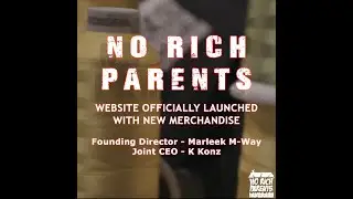 NO RICH PARENTS - Website out now