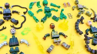 Lego Villains Spider Man Minifigures | Dr.Doom, Lizard, VENOM, Scorpion | Unofficial Lego Collection