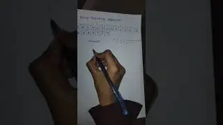 Naive string searching algorithm numerical solved with easy explaination