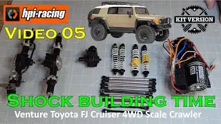 Please join me on the build of this HPI Racing Venture SBK build (Vid 05) Building the shocks