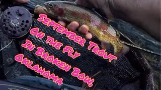 September Trout on the Fly in Broken Bow, Oklahoma