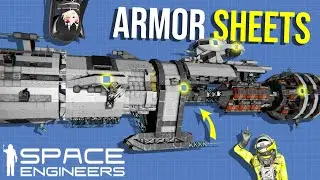 Are Thin Layers of Extra Ship Armor Useless? Space Engineers Cladding