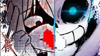 Underfell react ao rap Sans vs Chara|minha determinação @NinjaRapsOficial