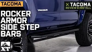 2005-2021 Tacoma Rocker Armor Side Step Bars Review & Install