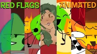 Red Flags | Leafy & Firey AI Cover ANIMATED | COMPLETE MAP