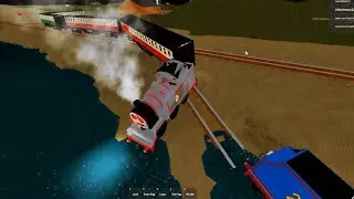 THOMAS AND FRIENDS Driving Fails Timothy Falls into the Water 3 Thomas the Tank Engine