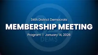 Membership Meeting (Program) — January 14, 2026