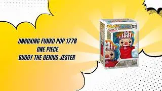 Unboxing Funko Pop 1778 One Piece Buggy The Genius Jester