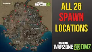 All 26 DMZ Spawn Locations and how to deploy strategically | Call of Duty Warzone 2.0 DMZ