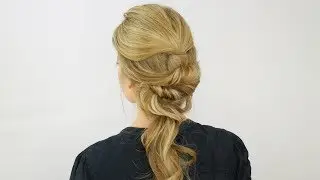 Twisted Low Ponytail