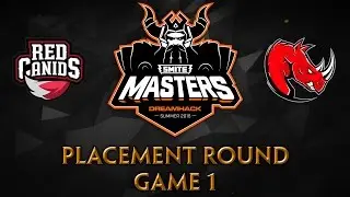 Отборочный раунд SMITE Masters &mdash; Red Canids против Kaos Latin Gamers (игра 1)