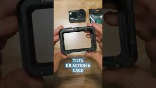 TILTA Cage is HERE! 🔥 DJI Action 6 cage & quick release👀 #tilta #dji #djiaction6 #fyp #cameragear