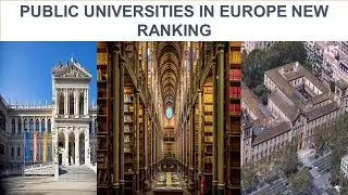 PUBLIC UNIVERSITIES IN EUROPE NEW RANKING