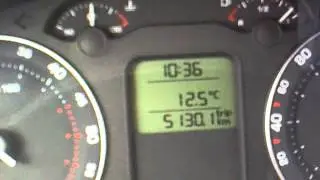 Skoda Octavia A5 1.9tdi реальный расход топлива 4л на 100км