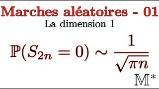 Marches aléatoires - 01 - la dimension 1