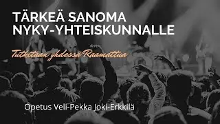 Profeetta Hoosean tärkeä sanoma nyky yhteiskunnalle