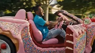 Car from cake ASMR relaxation video google veo3 Ai satisfying relaxing sleep 