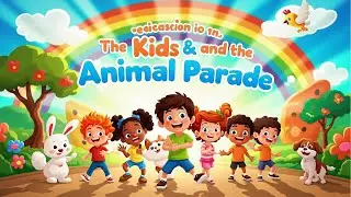 The Kids and the Animal Parade #cartoon #kidseducatio #childrensrhymes #babytoons