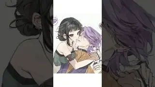 zoey x mystery 💞😧#kpopdemonhunters #anime #zoey #mystery