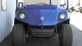 2012 Yamaha DRIVE PTV 48V Electric Golf Cart Tanzanite Blue