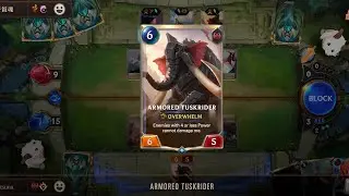 power of Armored tuskrider