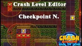 Crash Bandicoot Back In Time Custom Kaizo Level: CheckPoint N.