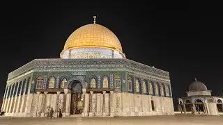26.10.2025 أذان و صلاة العشاء من المسجد الأقصى المبارك Adhan and Isha prayer from Al-Aqsa Mosque
