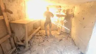 HE Frag .22 Ammo (Impact Fuze) vs Infantry Bunker: Scope-Cam Battle BLIZZARD long range bombardment