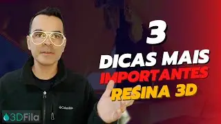 #4 Drops 3D Fila - Aspectos mais importantes da Impress&atilde;o 3D com Resina
