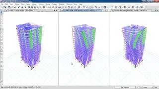 ETABS 2016 Advanced Tutorial Modeling & Analysis of High rise Building Using Etabs 2016