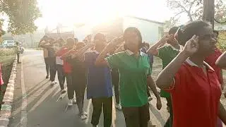 Jnv Daman scout guide parade #scoutguide #viral #jnvdaman