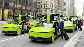Tesla Cyber Cab FINALLY HERE: 10X Cheaper Than Uber. What's SHOCKING?