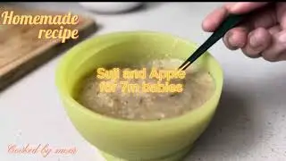 Healthy Suji Apple Recipe | Easy Baby Food & Breakfast Idea