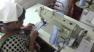 How to collar band join for shirt in Garments Factory