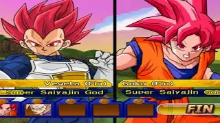 Vegeta SSG Vs Goku SSG - Dragon Ball Z Budokai Tenkaichi 3 V7 Update