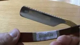 Dovo Bismark 6/8 straight razor, full hollow