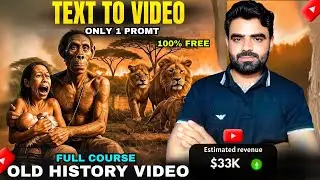 How to Create Human History Videos Using Ai | YouTube Automation for Beginners | hominid history hub