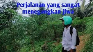 Andai saja terpleset ke sebelah kanan, tak akan ada lagi masa depan #vlogperjalanan #perkampungan 